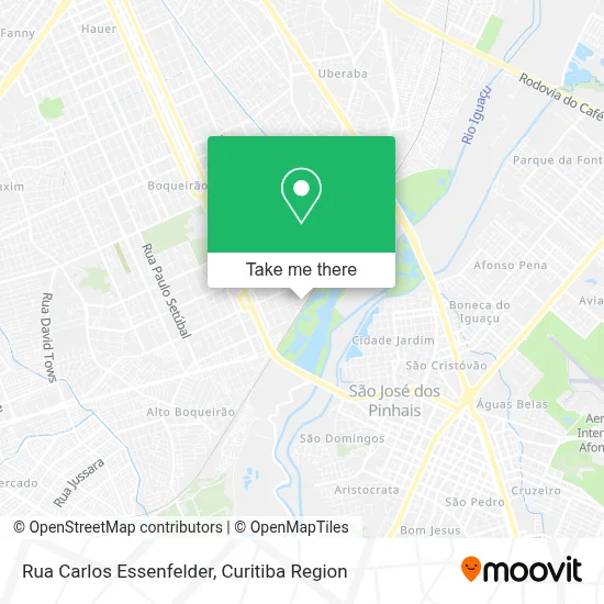 Rua Carlos Essenfelder map