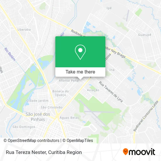Rua Tereza Nester map