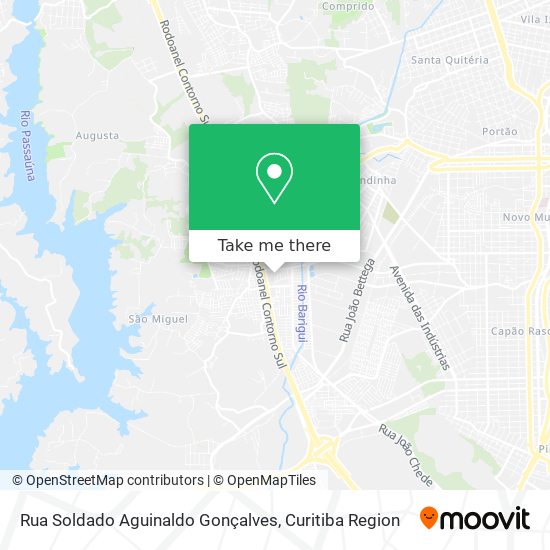 Rua Soldado Aguinaldo Gonçalves map