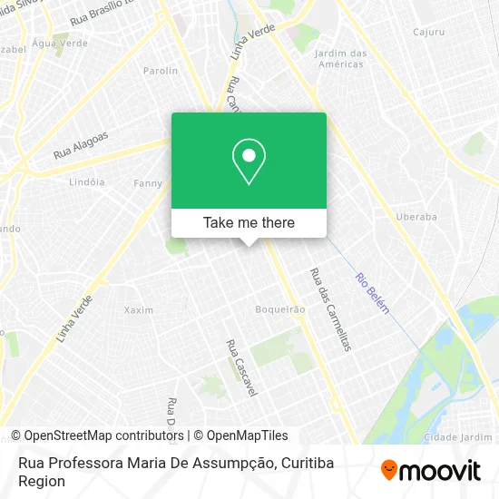 Rua Professora Maria De Assumpção map