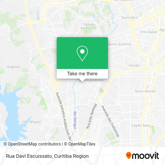 Rua Davi Escuissato map