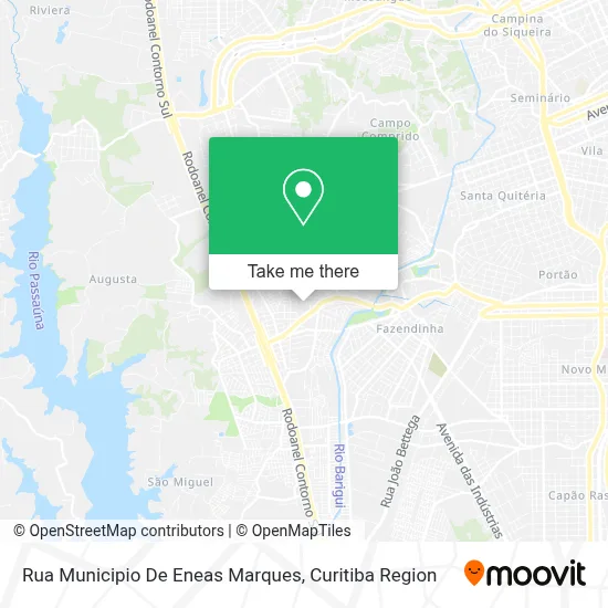 Rua Municipio De Eneas Marques map