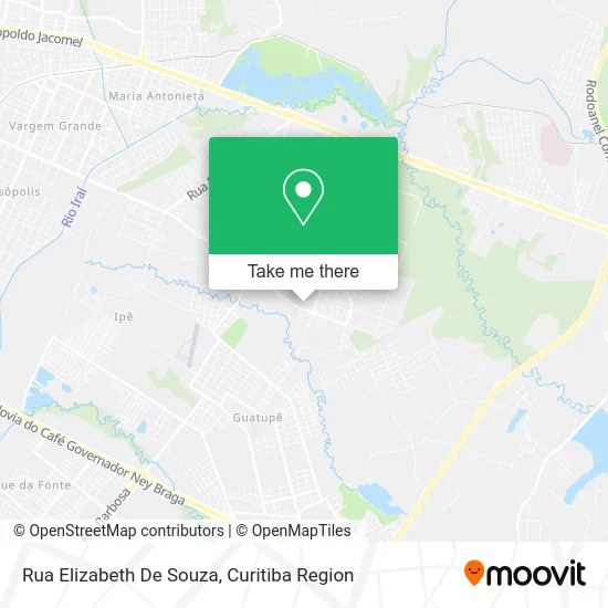 Rua Elizabeth De Souza map