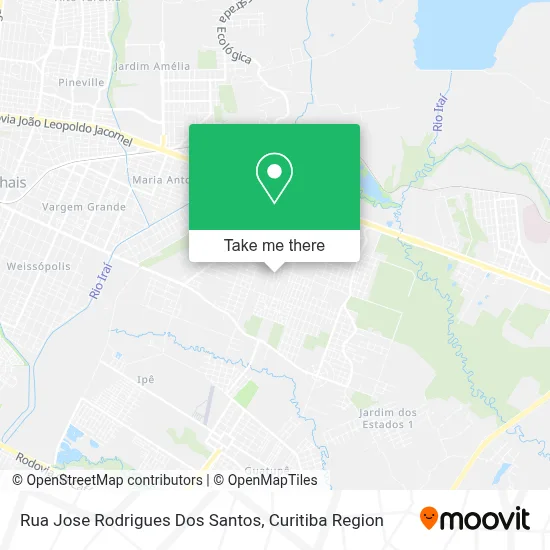 Rua Jose Rodrigues Dos Santos map