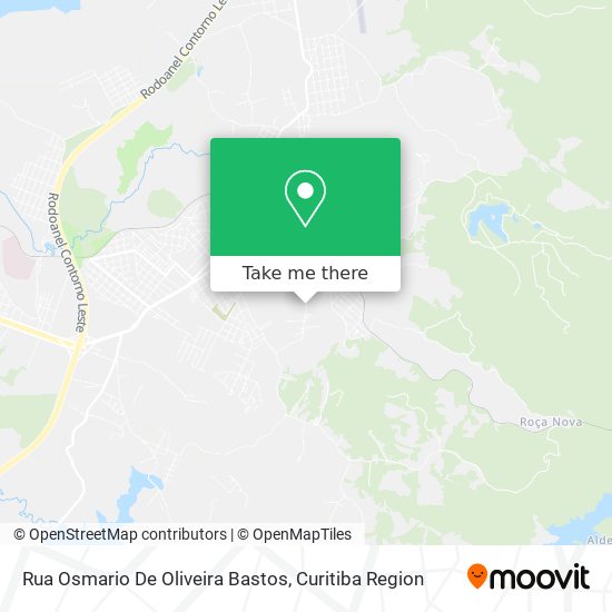 Rua Osmario De Oliveira Bastos map