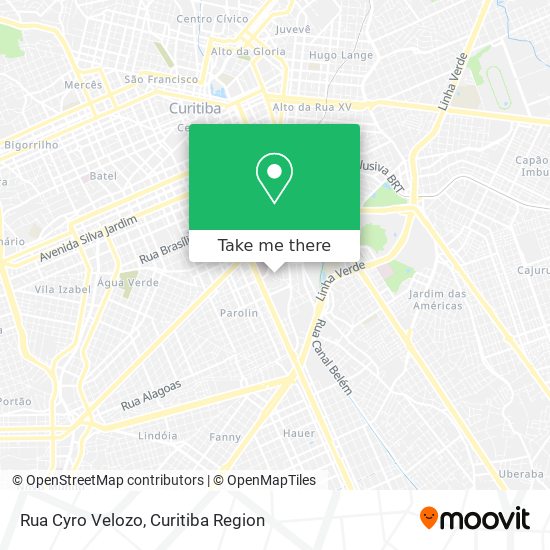 Rua Cyro Velozo map