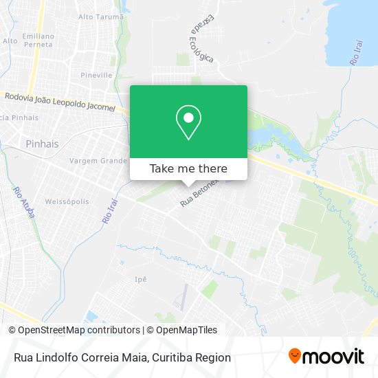 Rua Lindolfo Correia Maia map