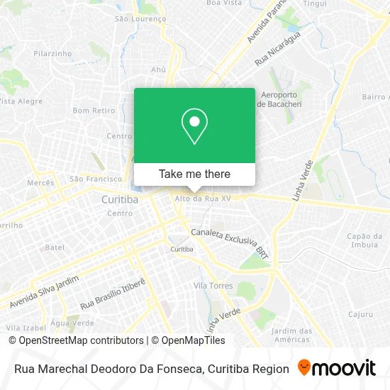Rua Marechal Deodoro Da Fonseca map