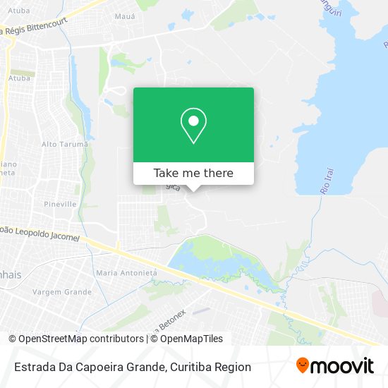 Estrada Da Capoeira Grande map