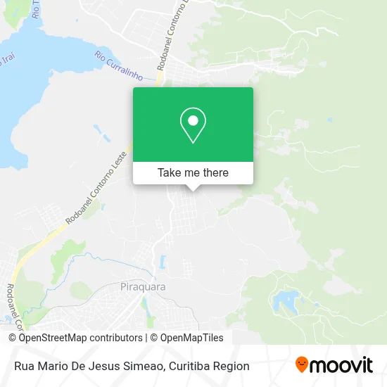 Rua Mario De Jesus Simeao map