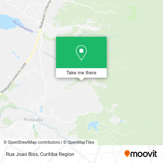 Rua Joao Biss map