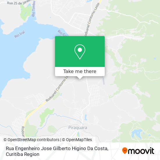 Rua Engenheiro Jose Gilberto Higino Da Costa map