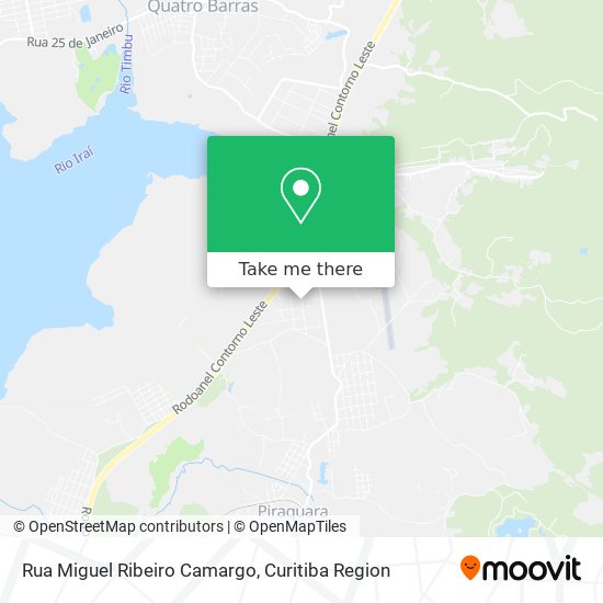 Rua Miguel Ribeiro Camargo map