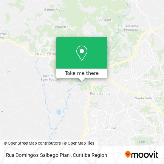 Rua Domingos Salbego Piani map