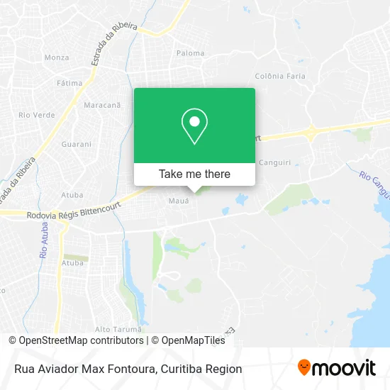 Rua Aviador Max Fontoura map