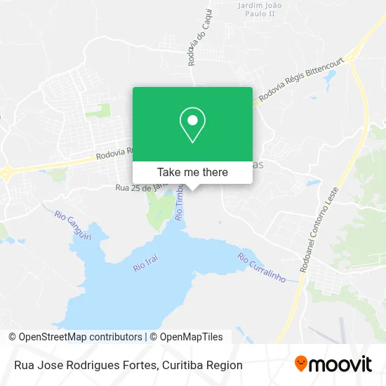 Rua Jose Rodrigues Fortes map