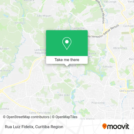 Rua Luiz Fidelix map