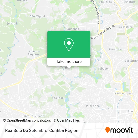 Rua Sete De Setembro map
