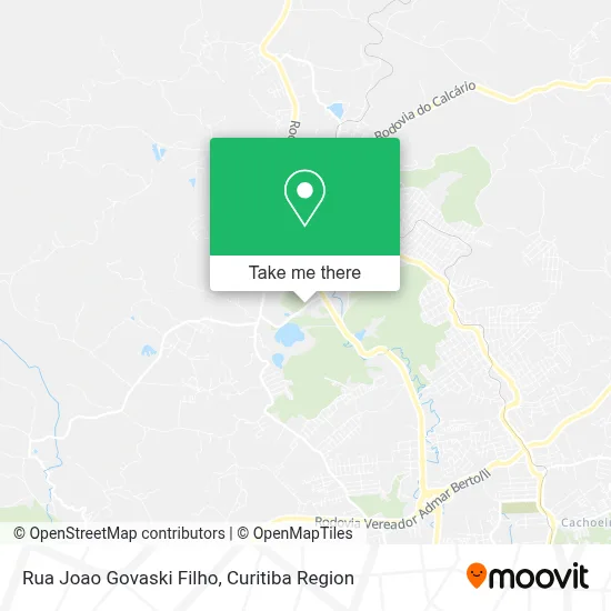 Rua Joao Govaski Filho map