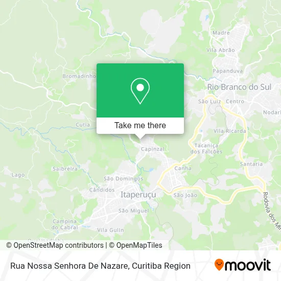 Rua Nossa Senhora De Nazare map