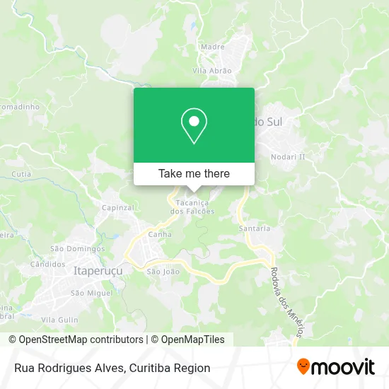 Rua Rodrigues Alves map