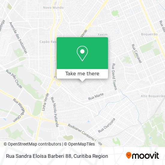 Rua Sandra Eloísa Barberi 88 map