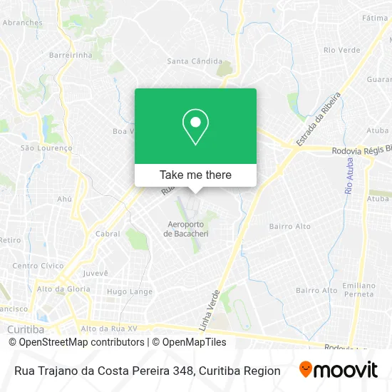 Rua Trajano da Costa Pereira 348 map