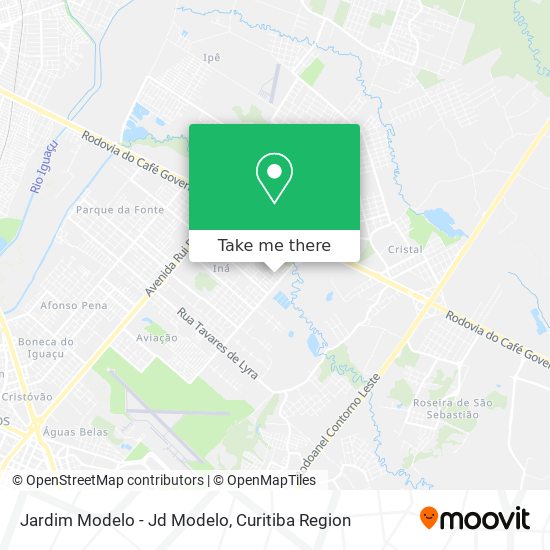 Jardim Modelo - Jd Modelo map