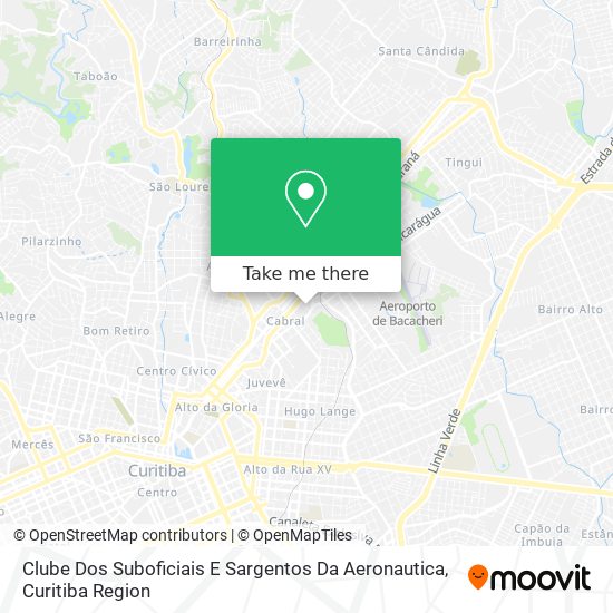 Clube Dos Suboficiais E Sargentos Da Aeronautica map