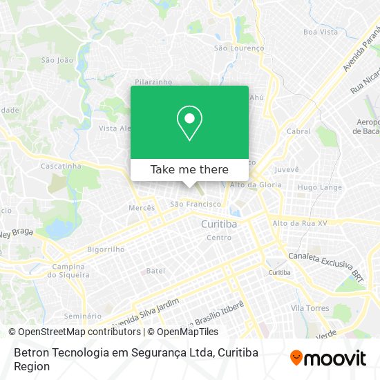 Betron Tecnologia em Segurança Ltda map