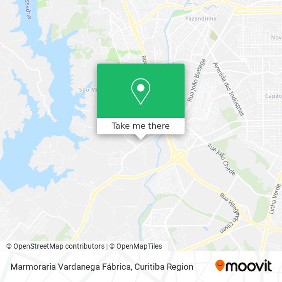 Marmoraria Vardanega Fábrica map