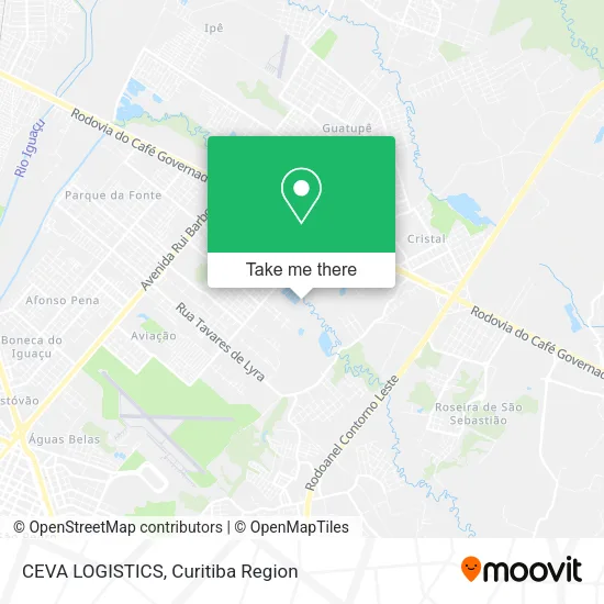 CEVA LOGISTICS map