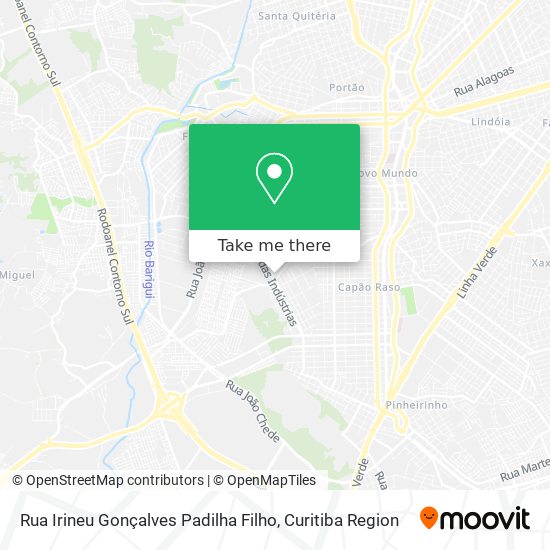 Rua Irineu Gonçalves Padilha Filho map