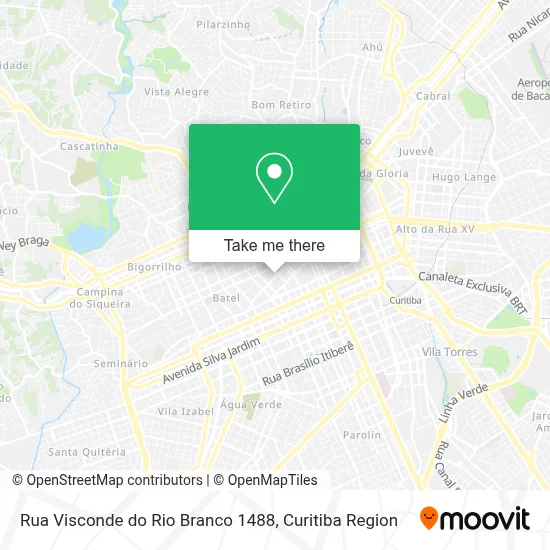 Rua Visconde do Rio Branco 1488 map