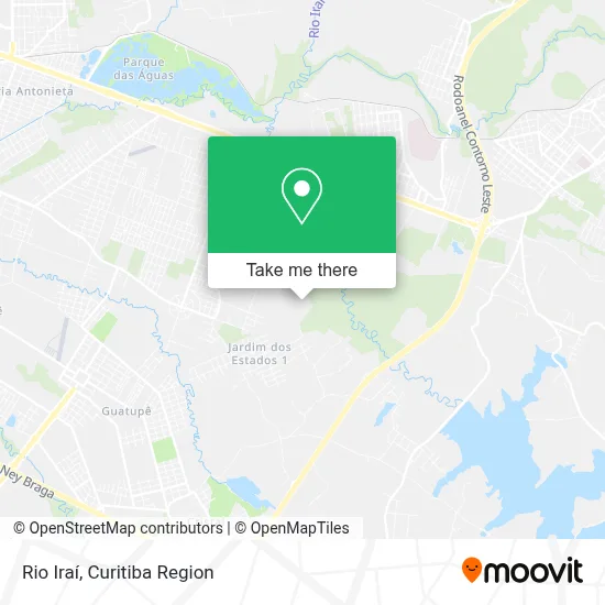 Rio Iraí map