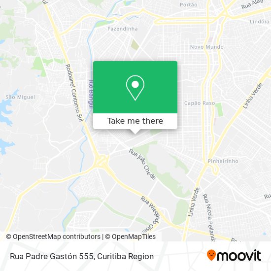 Rua Padre Gastón 555 map