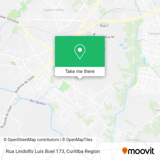 Rua Lindolfo Luís Boel 173 map