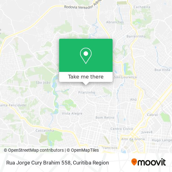 Rua Jorge Cury Brahim 558 map