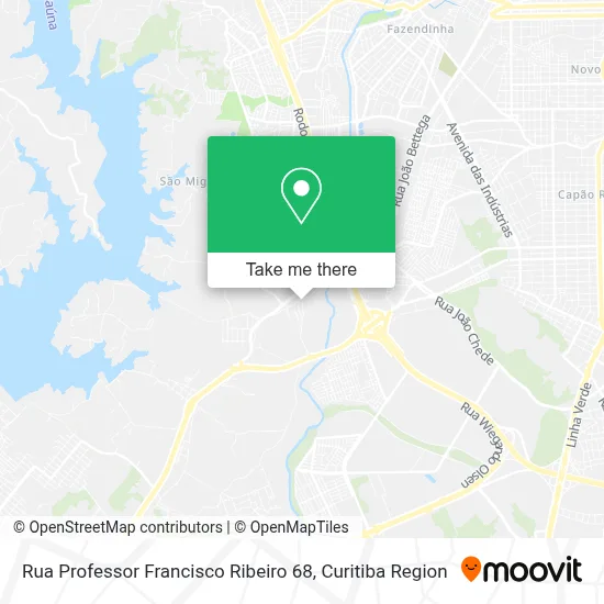Rua Professor Francisco Ribeiro 68 map