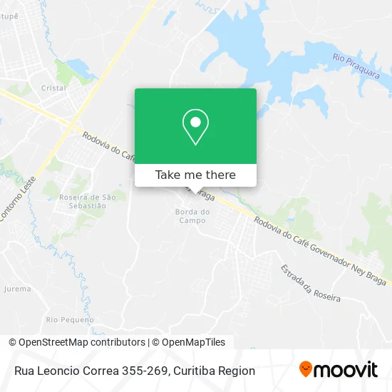 Rua Leoncio Correa 355-269 map