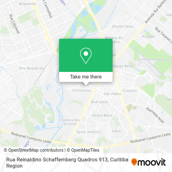 Rua Reinaldino Schaffemberg Quadros 913 map