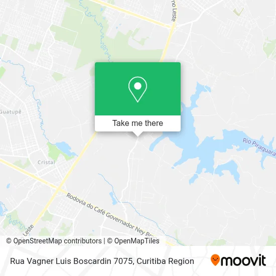 Rua Vagner Luis Boscardin 7075 map