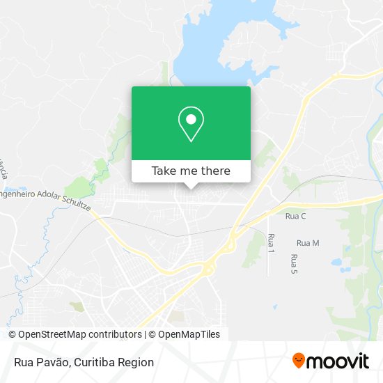 Rua Pavão map