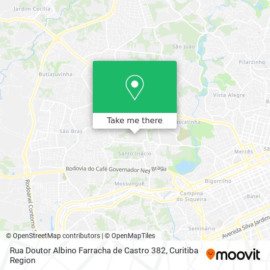 Rua Doutor Albino Farracha de Castro 382 map