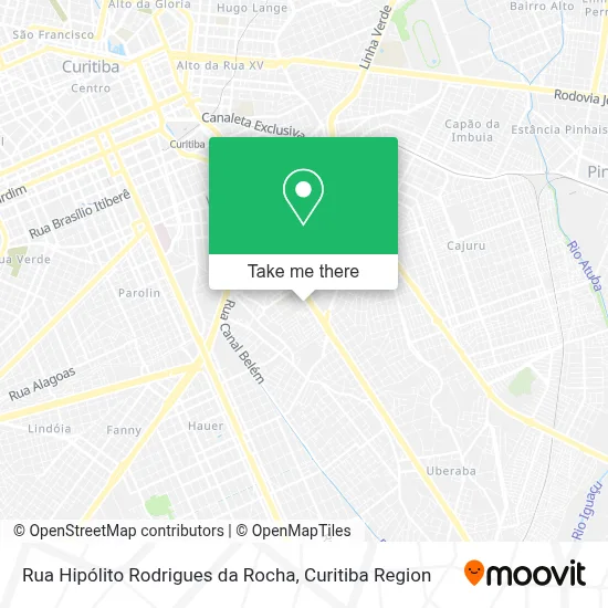 Rua Hipólito Rodrigues da Rocha map