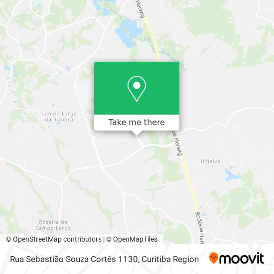 Rua Sebastião Souza Cortês 1130 map