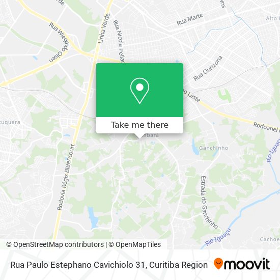 Rua Paulo Estephano Cavichiolo 31 map