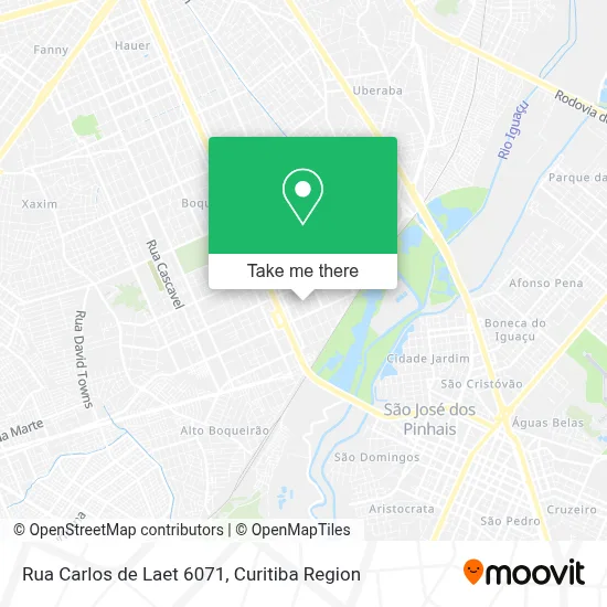 Rua Carlos de Laet 6071 map