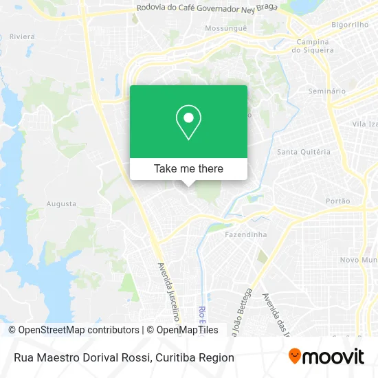 Rua Maestro Dorival Rossi map