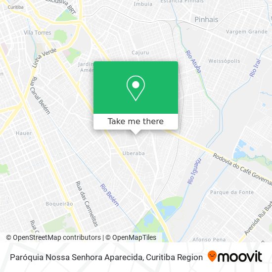 Paróquia Nossa Senhora Aparecida map